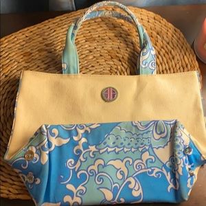 Blue tote small